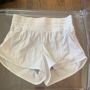 White Lululemon Shorts